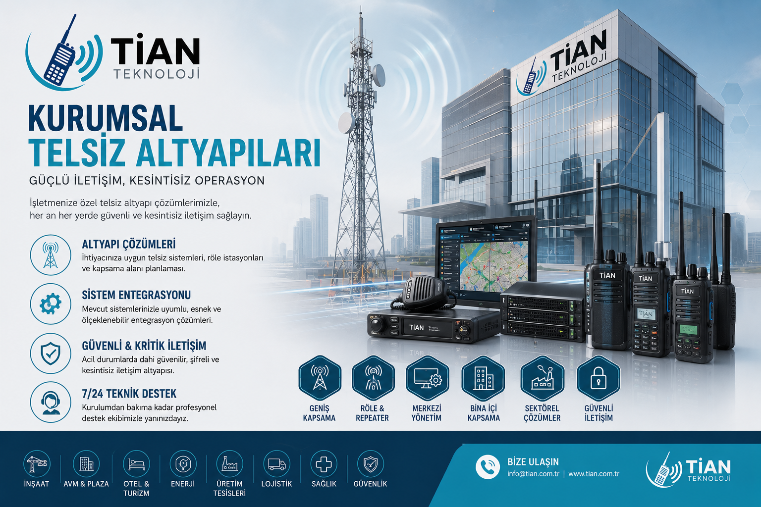 Adıyaman Telsiz Çözümleri: Seçim, Kapsama ve Servis