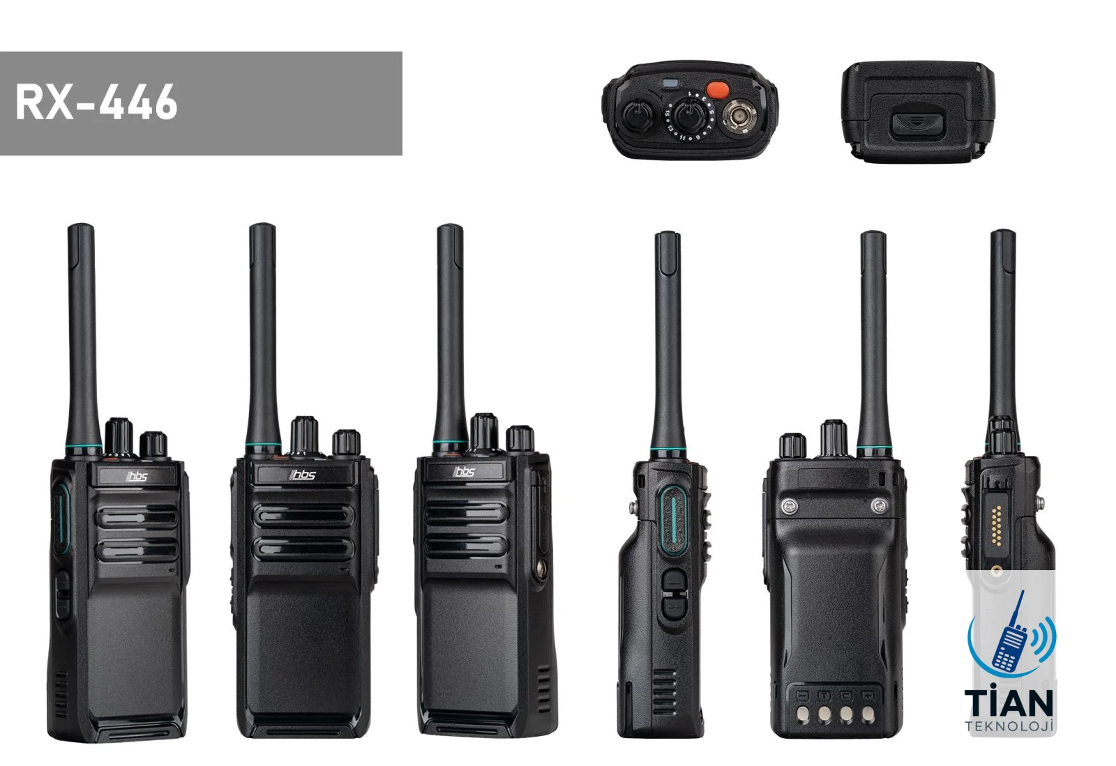 HBS RX-446 PMR El Telsizi