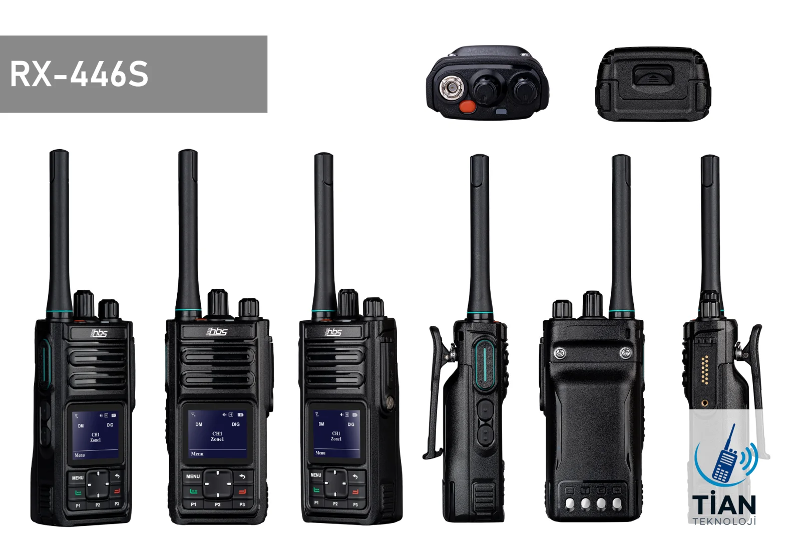 HBS RX-446S PMR El Telsizi