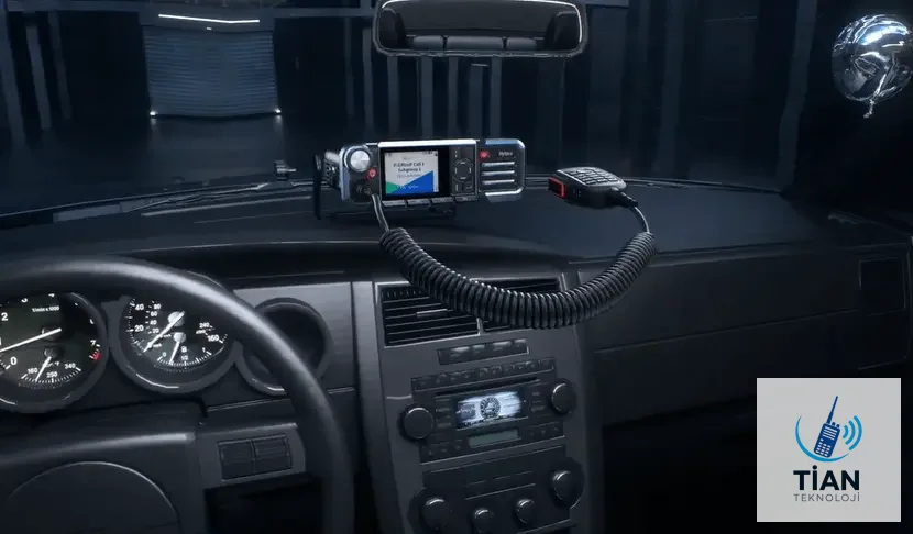Hytera HM785 Mobil DMR Telsiz (Profesyonel Dijital Mobil Radyo)