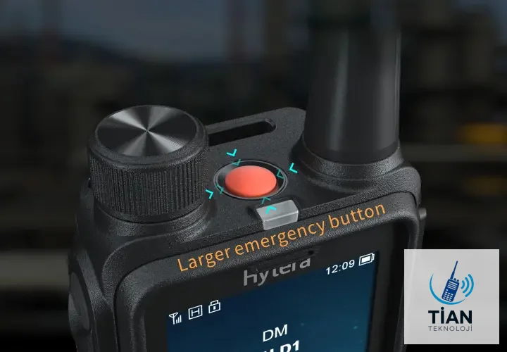 Hytera HP78X UL913 İçsel Olarak Güvenli DMR Dijital El Telsizi
