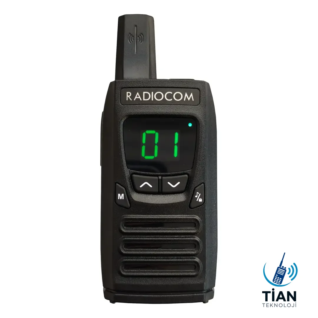 Radiocom LT15 PMR446 Lisanssız El Telsizi