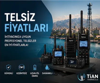 Telsiz Fiyatları ve Profesyonel Telsiz Modelleri